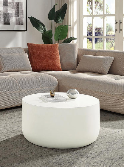 ACME Furniture - Dustan Coffee Table - Natural White Finish - LV03780 view 3