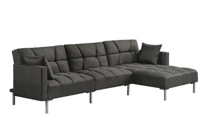 ACME Furniture - Duzzy Reversible Adjustable Sectional Sofa w/2 Pillows - 50485 veiw 1