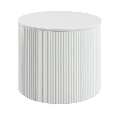 ACME Furniture - Dyllan - End Table - White High Gloss  - LV03136 view 1