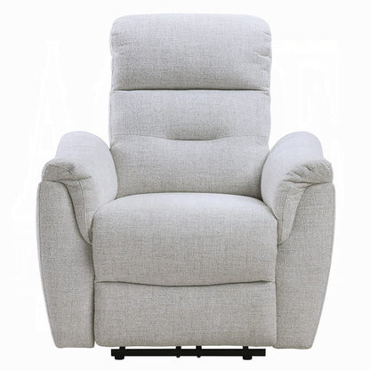ACME Furniture - Eastre - Power Motion Recliner  w/USB Port  - Gray Chenille - LV03587 view 2