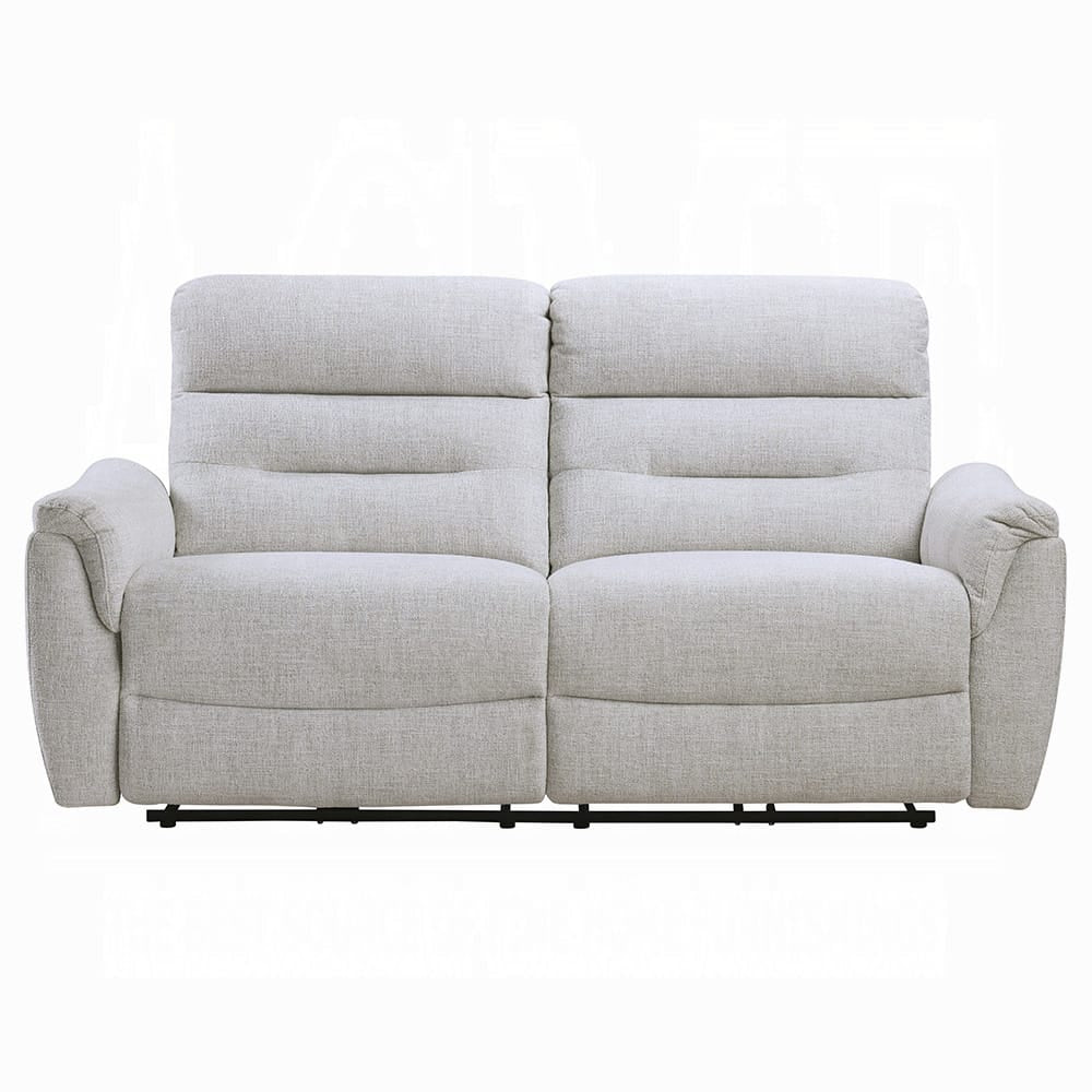 ACME Furniture - Eastre - Power Motion Sofa  w/USB Port  - Gray Chenille - LV03585 view 2