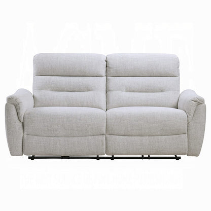 ACME Furniture - Eastre - Power Motion Sofa  w/USB Port  - Gray Chenille - LV03585 view 2