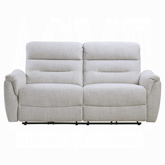 ACME Furniture - Eastre - Power Motion Sofa  w/USB Port  - Gray Chenille - LV03585 view 2