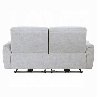 ACME Furniture - Eastre - Power Motion Sofa  w/USB Port  - Gray Chenille - LV03585 view 3
