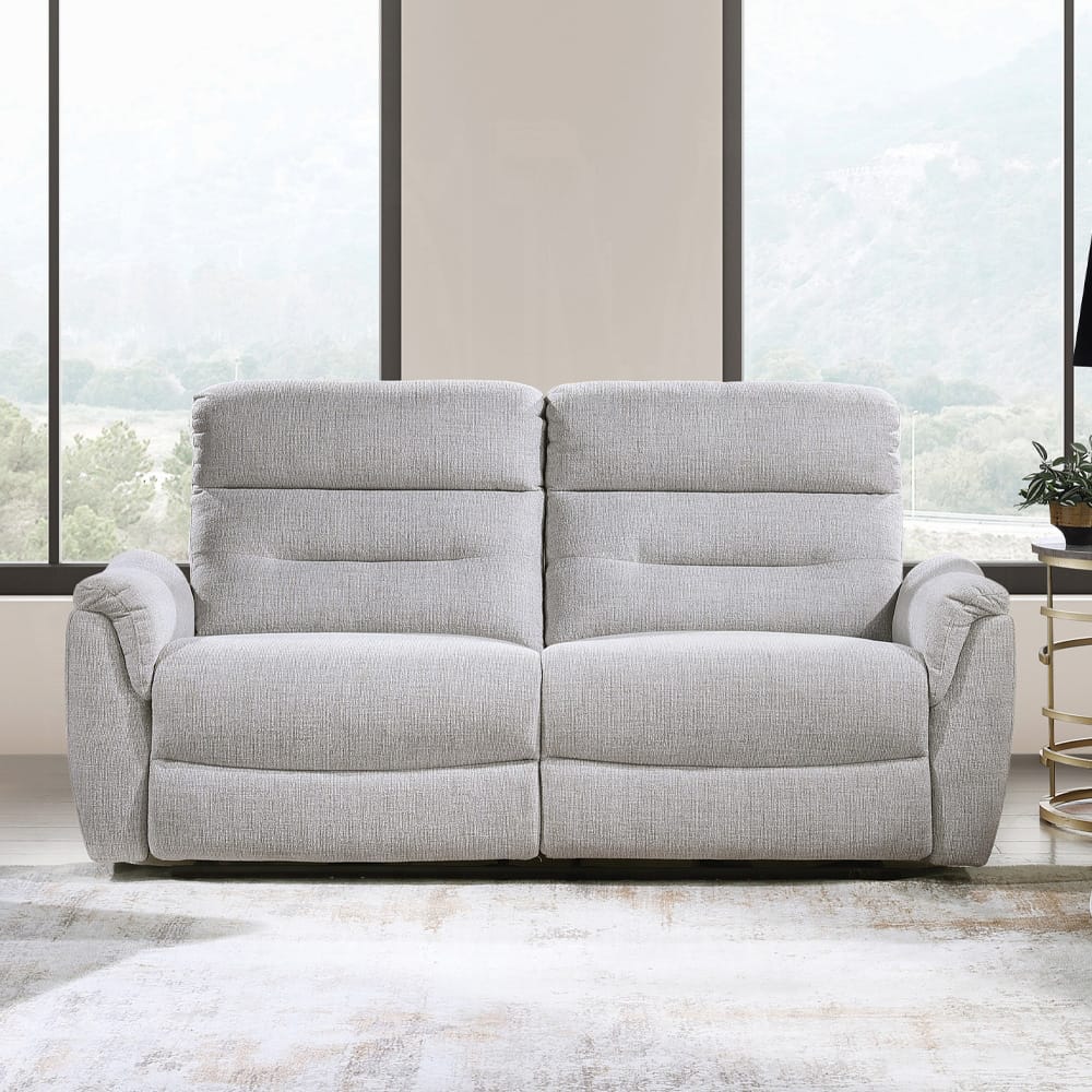 ACME Furniture - Eastre - Power Motion Sofa  w/USB Port  - Gray Chenille - LV03585 view 6