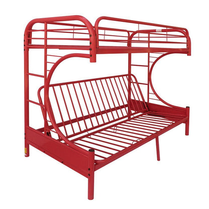 ACME Furniture - Eclipse - Futon Bunk Bed (T/F) - Red - 02091W-RD view 1
