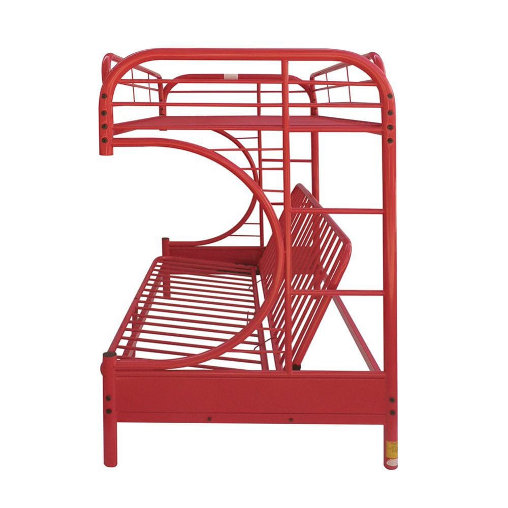 ACME Furniture - Eclipse - Futon Bunk Bed (T/F) - Red - 02091W-RD view 3