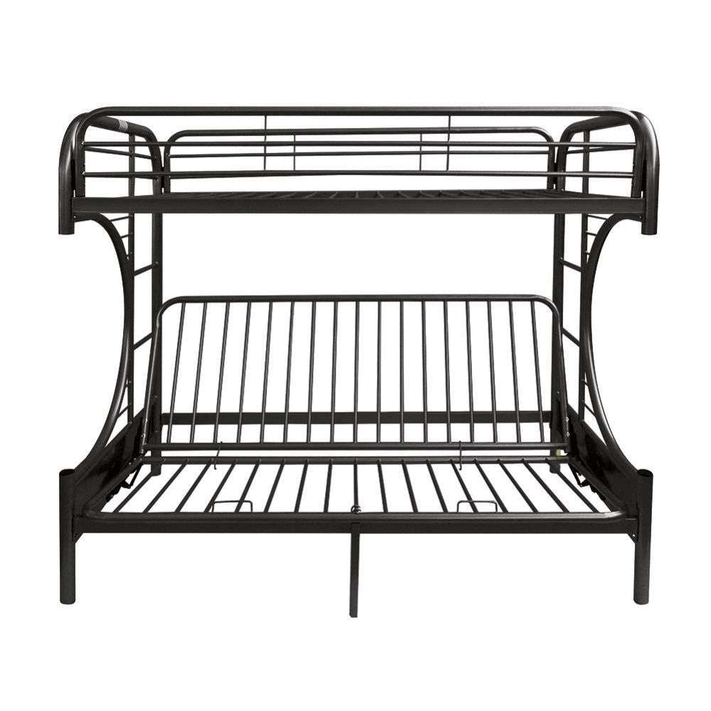 ACME Furniture - Eclipse Twin/Full/Futon Bunk Bed - 02091W-BK veiw 2