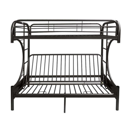 ACME Furniture - Eclipse Twin/Full/Futon Bunk Bed - 02091W-BK veiw 2