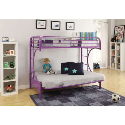 ACME Furniture - Eclipse Twin/Full/Futon Bunk Bed - 02091W-PU veiw 4