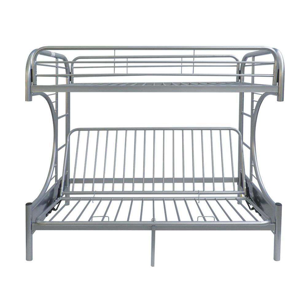 ACME Furniture - Eclipse Twin/Full/Futon Bunk Bed - 02091W-SI veiw 2