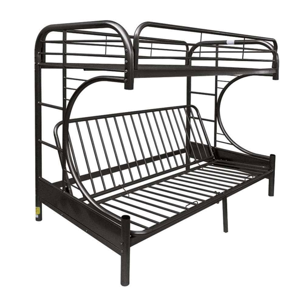 ACME Furniture - Eclipse Twin XL/Queen/Futon Bunk Bed - 02093BK veiw 1