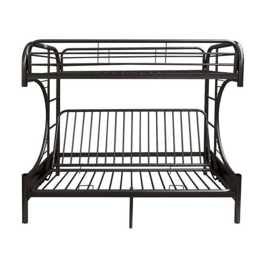 ACME Furniture - Eclipse Twin XL/Queen/Futon Bunk Bed - 02093BK veiw 2