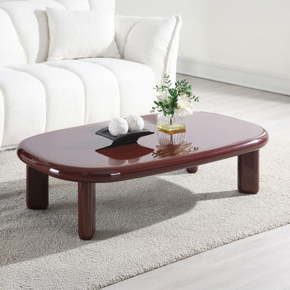 ACME Furniture - Eddie - Coffee Table - Red High Gloss  - LV03955 view 4