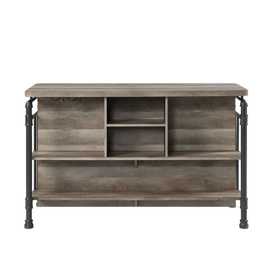 ACME Furniture - Edina Kitchen Island - Antique Oak & Sandy Gray - DN01935 veiw 3