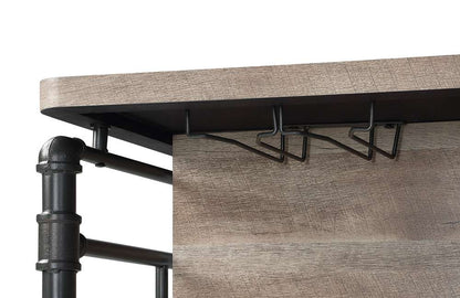 ACME Furniture - Edina Kitchen Island - Antique Oak & Sandy Gray - DN01935 veiw 5
