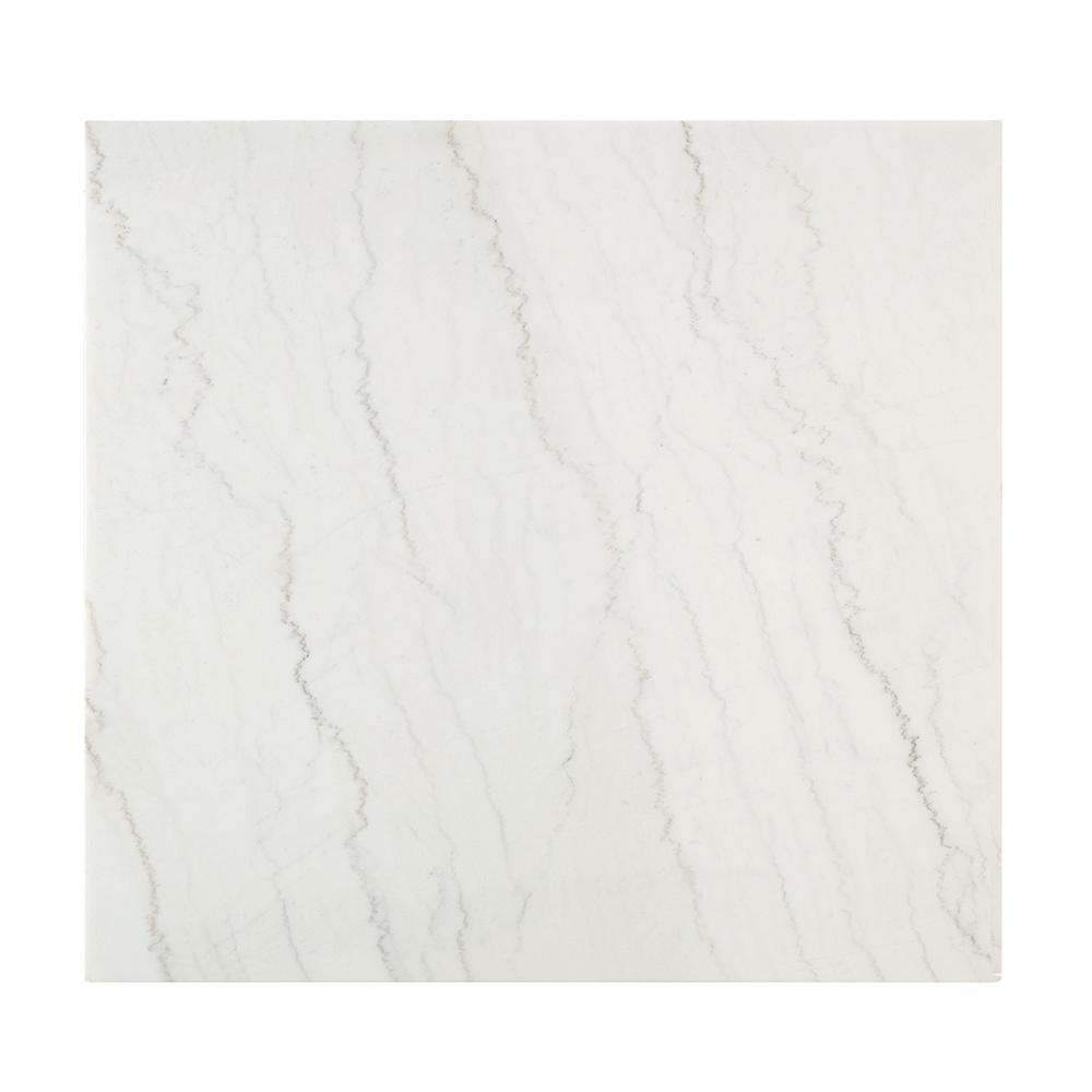 ACME Furniture - Edwyn Counter Height Table - White Natural Marble Top & Brown Finish - DN03255 veiw 3