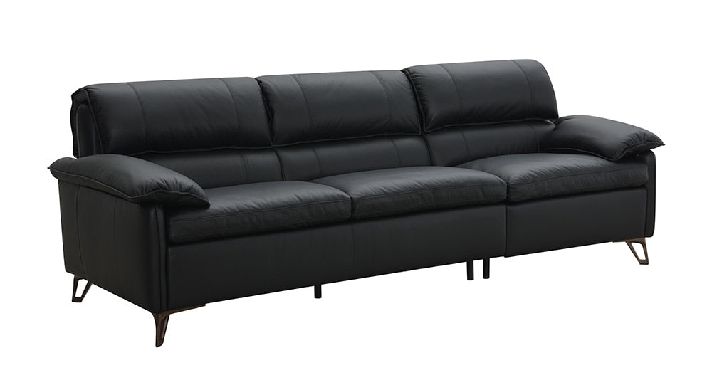 ACME Furniture - Eilene Sofa - Black Top Grain Leather - LV03700 view 1