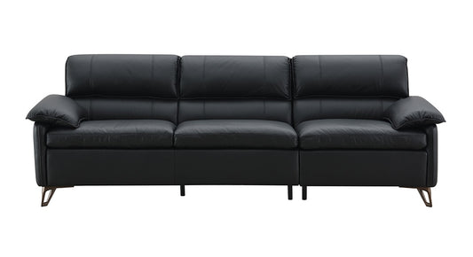 ACME Furniture - Eilene Sofa - Black Top Grain Leather - LV03700 view 2