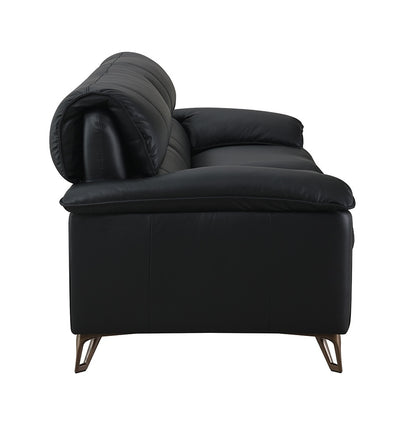 ACME Furniture - Eilene Sofa - Black Top Grain Leather - LV03700 view 3