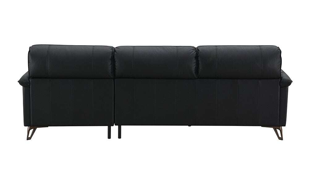 ACME Furniture - Eilene Sofa - Black Top Grain Leather - LV03700 view 4
