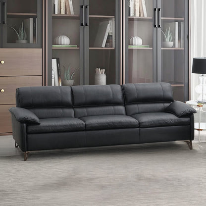 ACME Furniture - Eilene Sofa - Black Top Grain Leather - LV03700 view 5