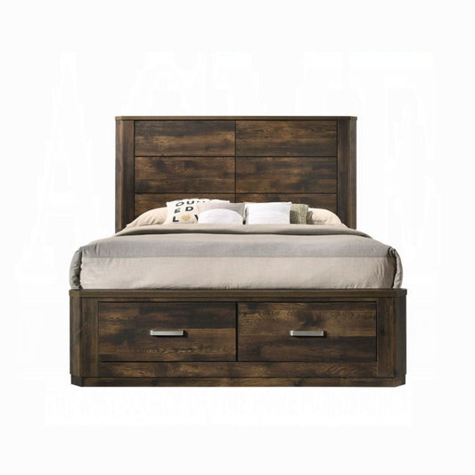 ACME Furniture - Elettra Queen Bed w/Storage - 24200Q view 2