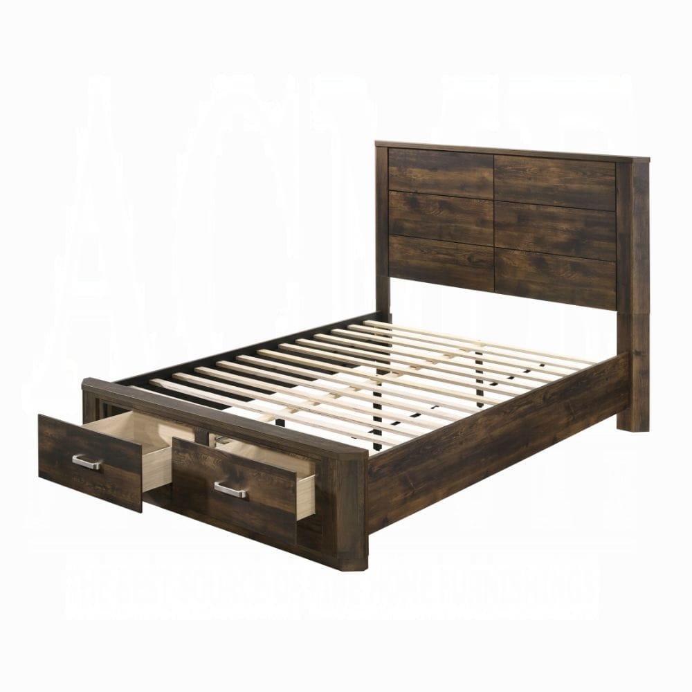 ACME Furniture - Elettra Queen Bed w/Storage - 24200Q view 3