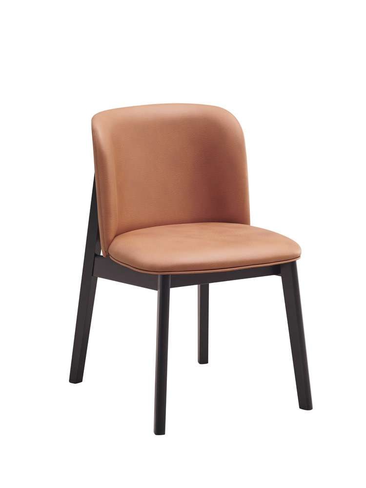 ACME Furniture - Eliora Side Chair (Set of 2) - Camel & Black - DN02367 view 1