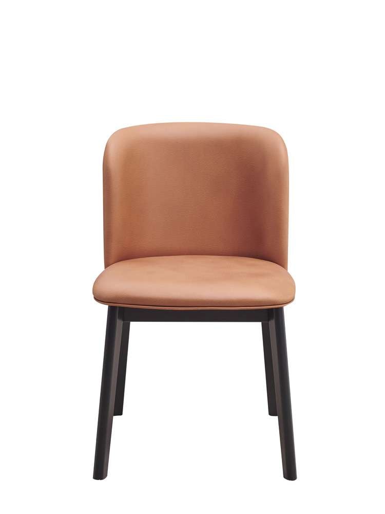 ACME Furniture - Eliora Side Chair (Set of 2) - Camel & Black - DN02367 view 2