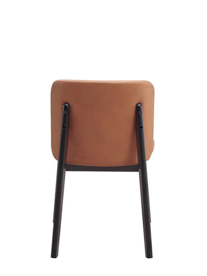 ACME Furniture - Eliora Side Chair (Set of 2) - Camel & Black - DN02367 view 4