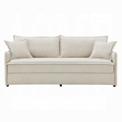 ACME Furniture - Elisea Sofa w/Sleeper - Beige Fabirc - LV03810 veiw 2