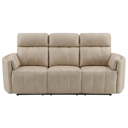 ACME Furniture - Elison - Motion Sofa - Dark Beige Polish Microfiber - LV05400 view 2