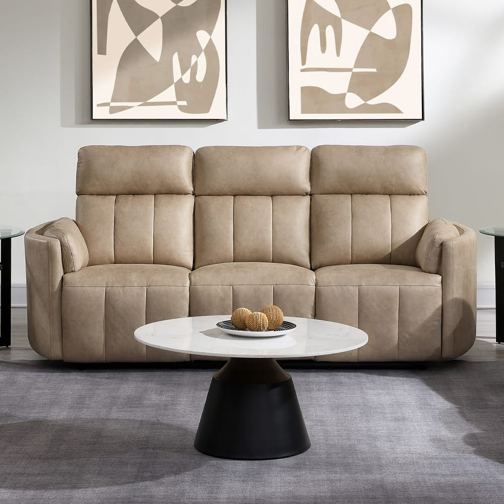 ACME Furniture - Elison - Motion Sofa - Dark Beige Polish Microfiber - LV05400 view 8