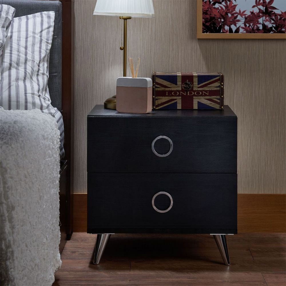 ACME Furniture - Elms - Accent Table - Black - 97338 view 4