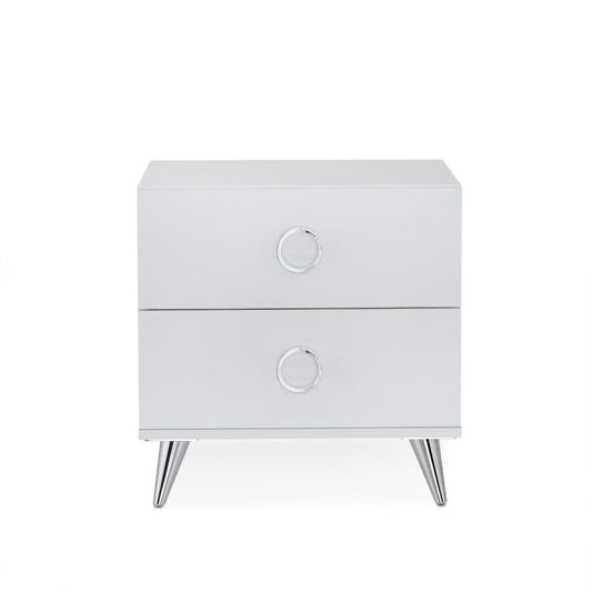 ACME Furniture - Elms - Accent Table - White - 97334 view 2