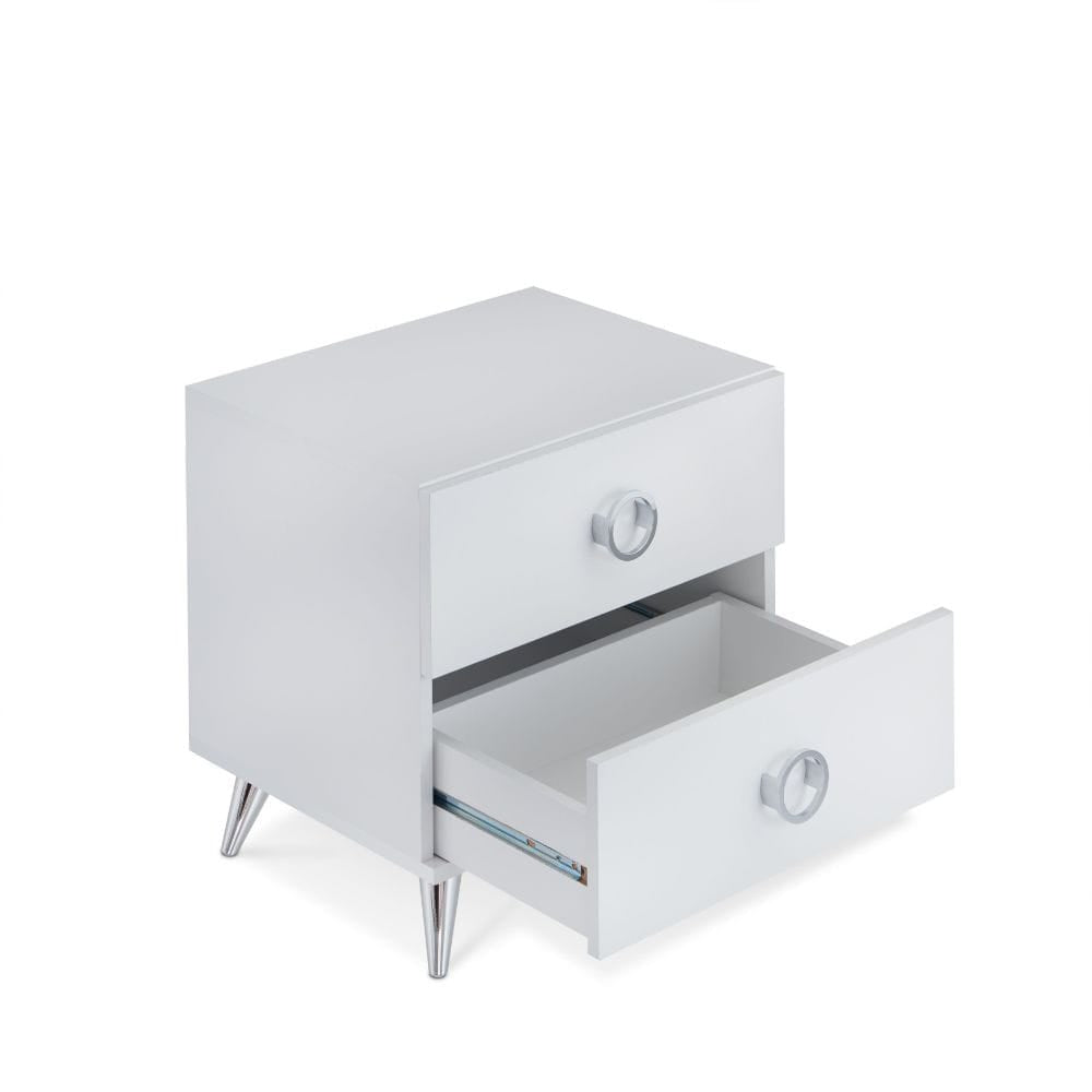 ACME Furniture - Elms - Accent Table - White - 97334 view 3