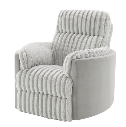 ACME Furniture - Emee Glider Recliner W/Swivel - Gray Corduroy - LV04640 view 1