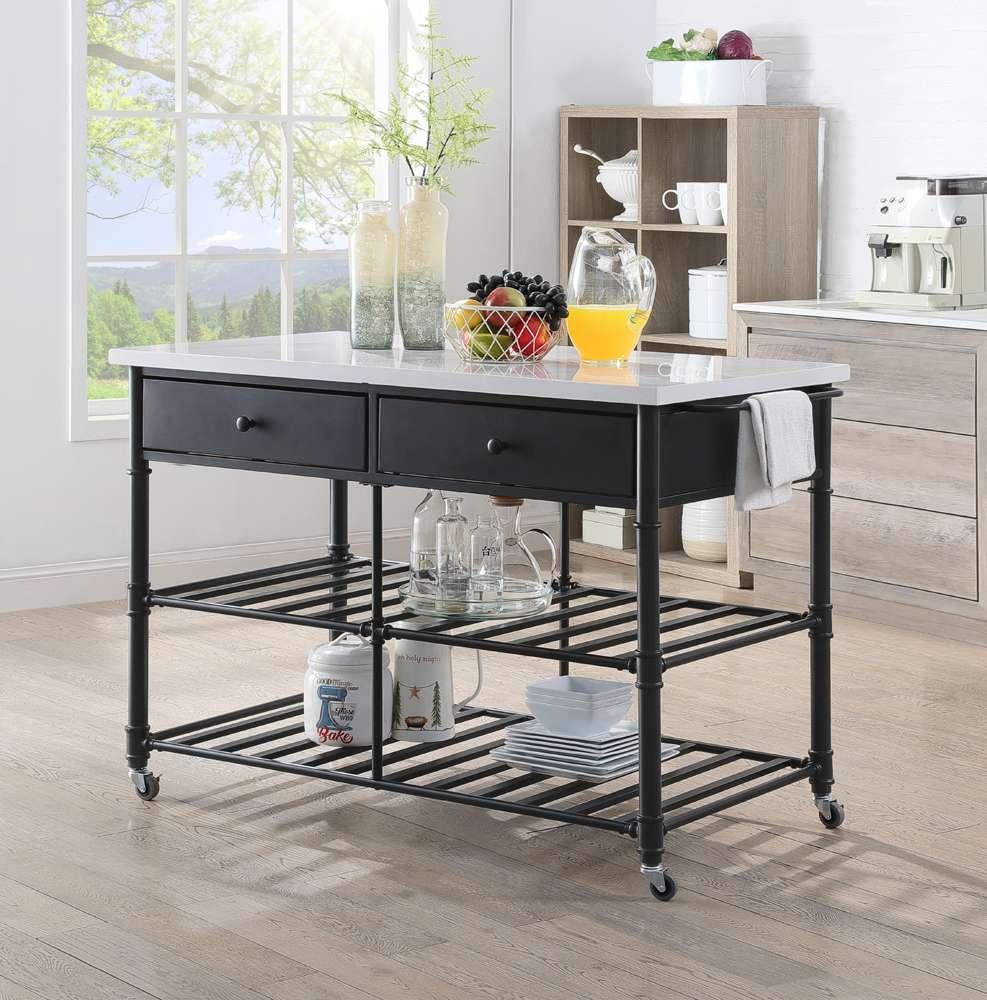 ACME Furniture - Emery Kitchen Island - 98942 view 4