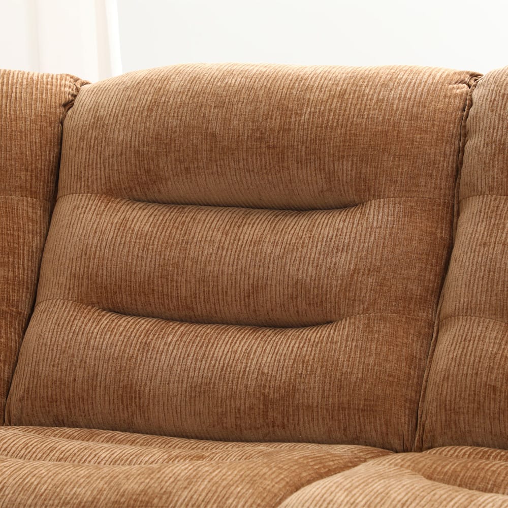 ACME Furniture - Emmy - Power Motion Sectional Sofa w/USB Port - Orange Chenille - LV04650 view 12