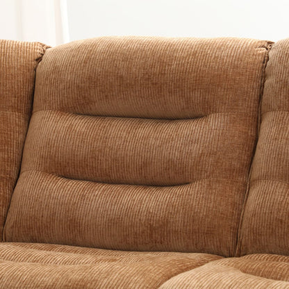 ACME Furniture - Emmy - Power Motion Sectional Sofa w/USB Port - Orange Chenille - LV04650 view 12