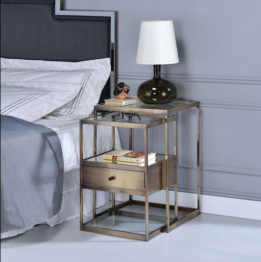 ACME Furniture - Enca Nesting Tables (2Pc) - 84470 veiw 1