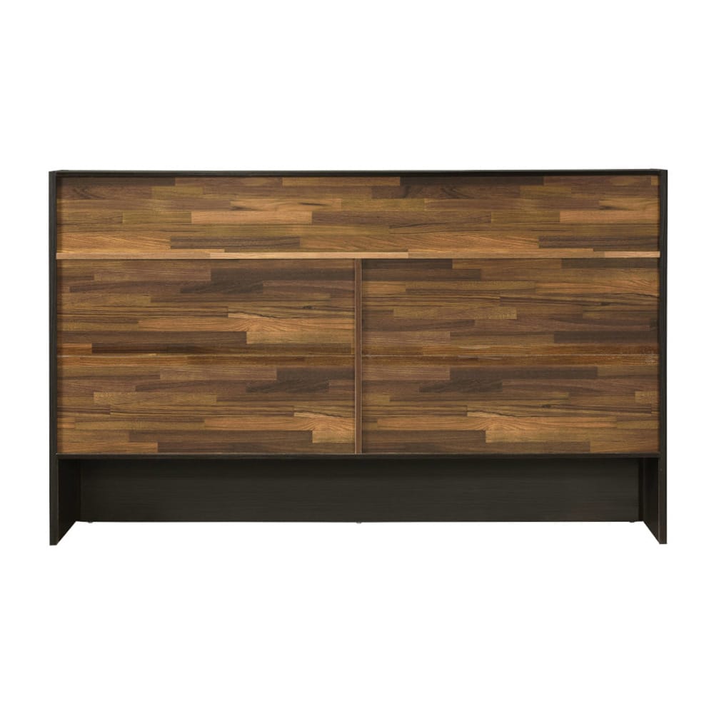 ACME Furniture - Eos - Queen Bed w/Storage - Walnut & Black Finish - BD00545Q view 5