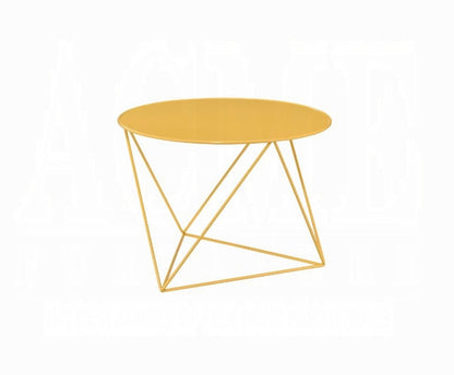 ACME Furniture - Epidia Accent Table - Yellow Finish - 97841 veiw 1