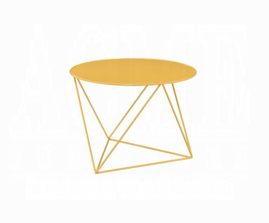 ACME Furniture - Epidia Accent Table - Yellow Finish - 97841 veiw 1