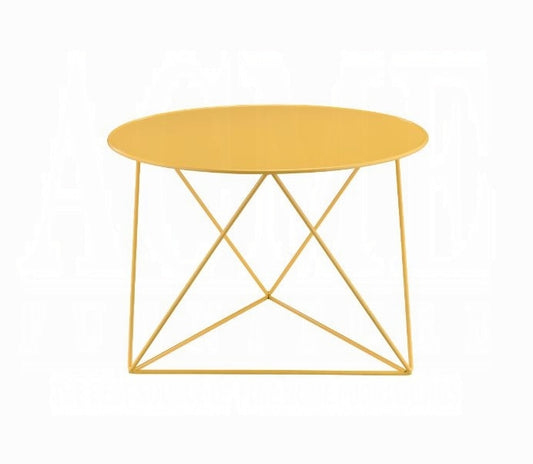 ACME Furniture - Epidia Accent Table - Yellow Finish - 97841 veiw 2