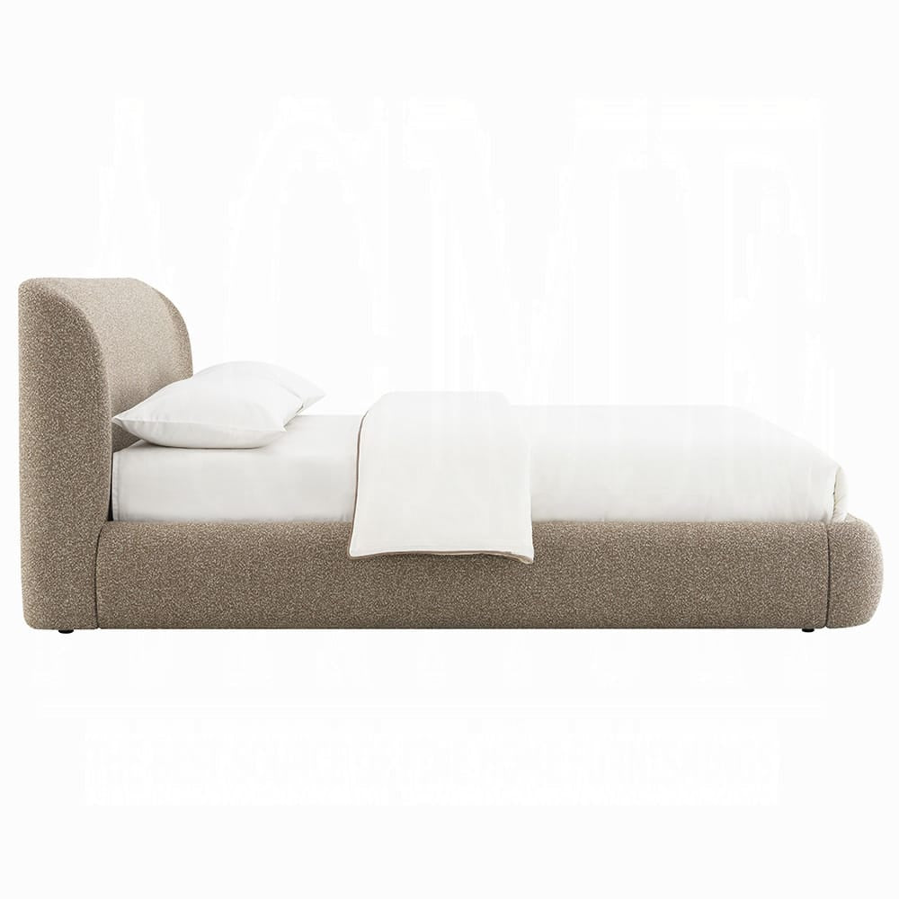 ACME Furniture - Erica - EK Bed - Dark Beige Tweed - BD05441EK view 3