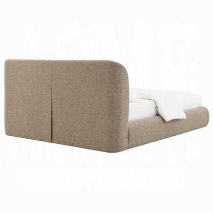ACME Furniture - Erica - EK Bed - Dark Beige Tweed - BD05441EK view 4