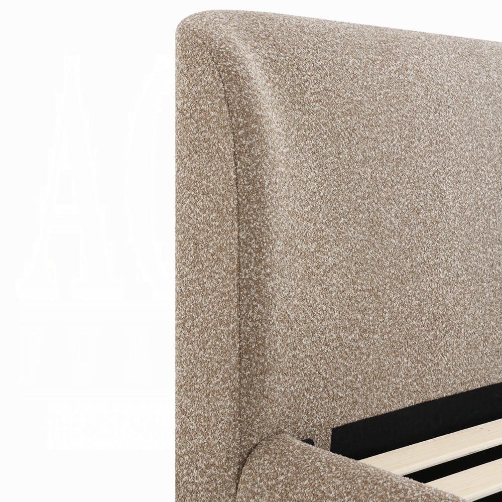 ACME Furniture - Erica - EK Bed - Dark Beige Tweed - BD05441EK view 5