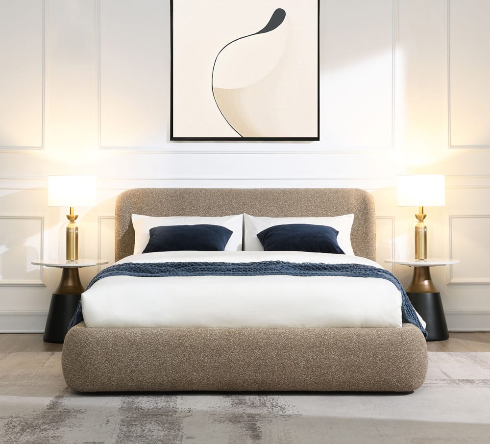 ACME Furniture - Erica - Full Bed - Dark Beige Tweed - BD05440F view 7